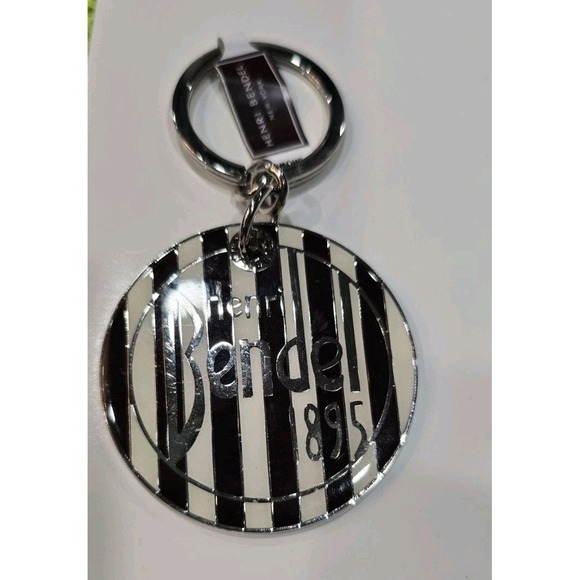 henri bendel Accessories - New Rear  Vintage , Henri Bendel Enamel  Crystal Key Chain Fob Purse Bag charm
